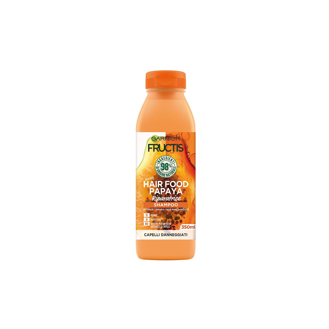 Garnier Fructis - Hair Food Shampoo Papaya Riparatrice