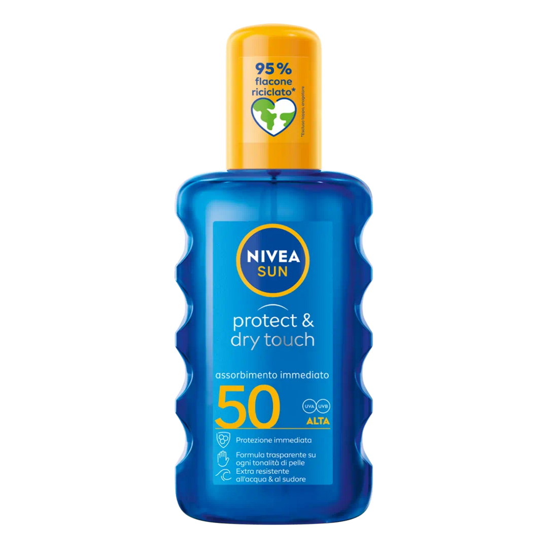 Nivea - Spray Solare Protect & Dry Touch FP500