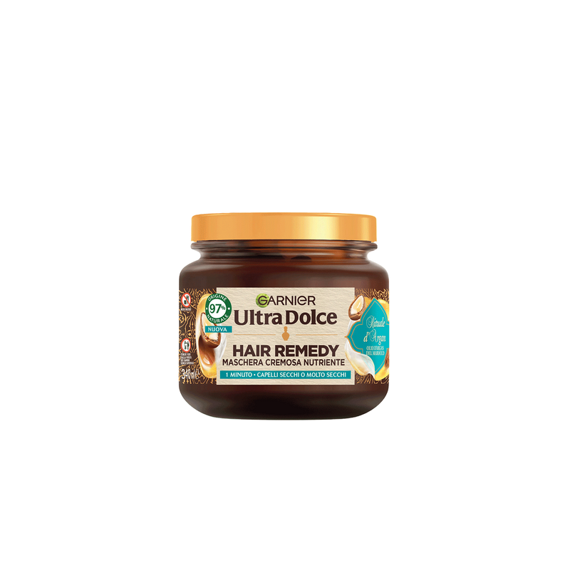 Garnier - Ultra Dolce Rituale D'Argan - Hair Remedy Maschera Cremosa Nutriente