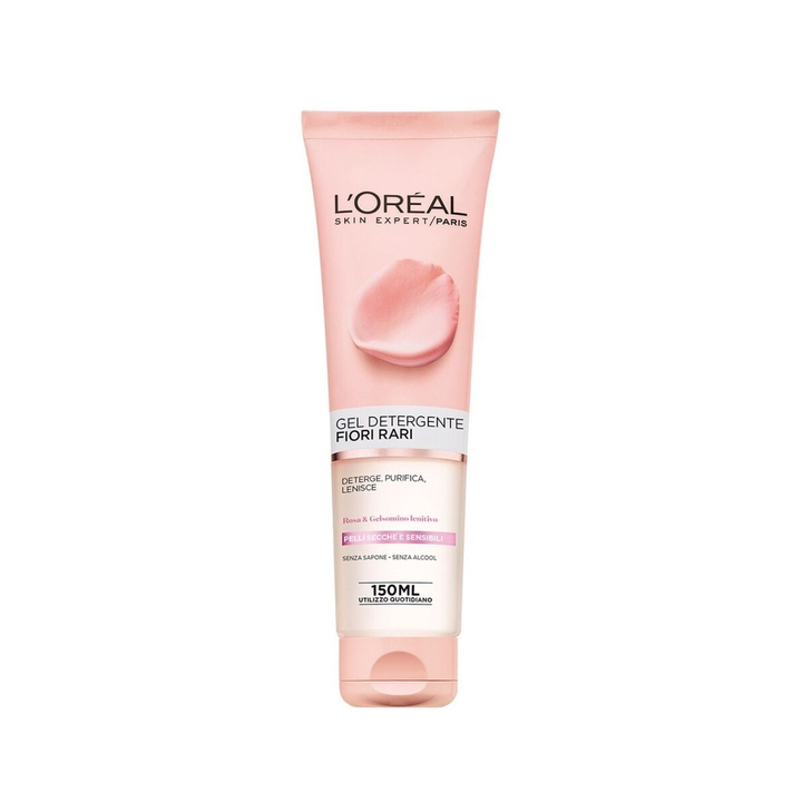 L'Oréal Paris - Fiori Rari - Gel Detergente per Pelli Secche e Sensibili