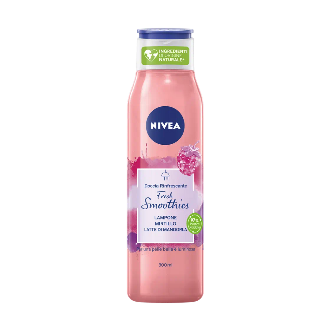 Nivea - Gel Doccia Fresh Smoothies - Lampone & Mirtillo