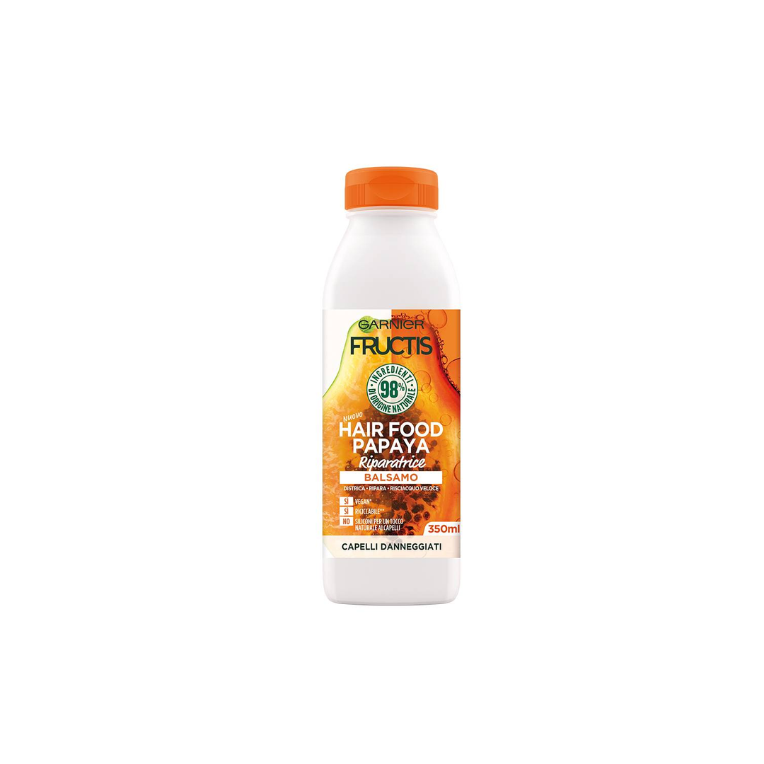 Garnier Fructis - Hair Food Balsamo Papaya Riparatrice