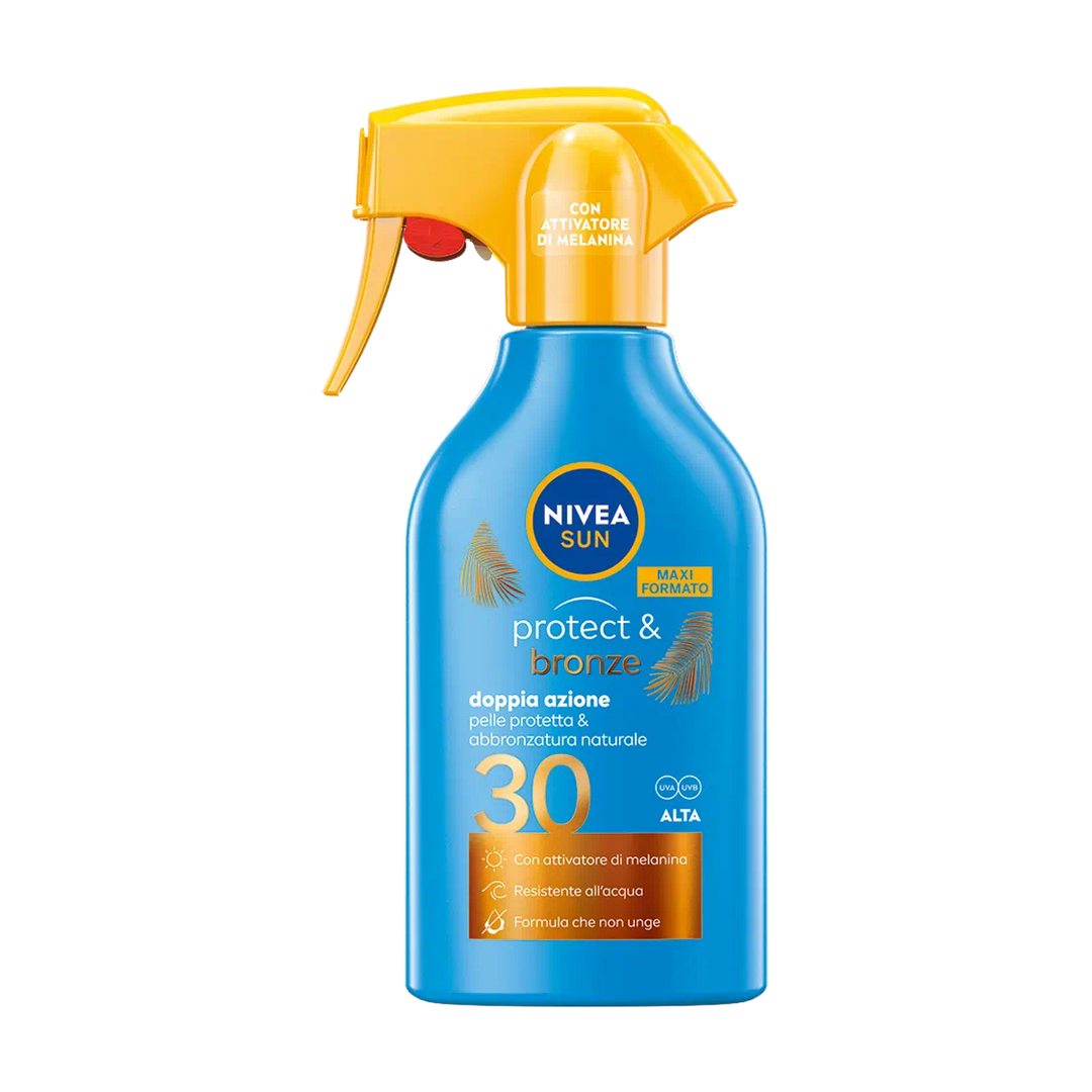 Nivea - Latte Solare Protect & Bronze FP30