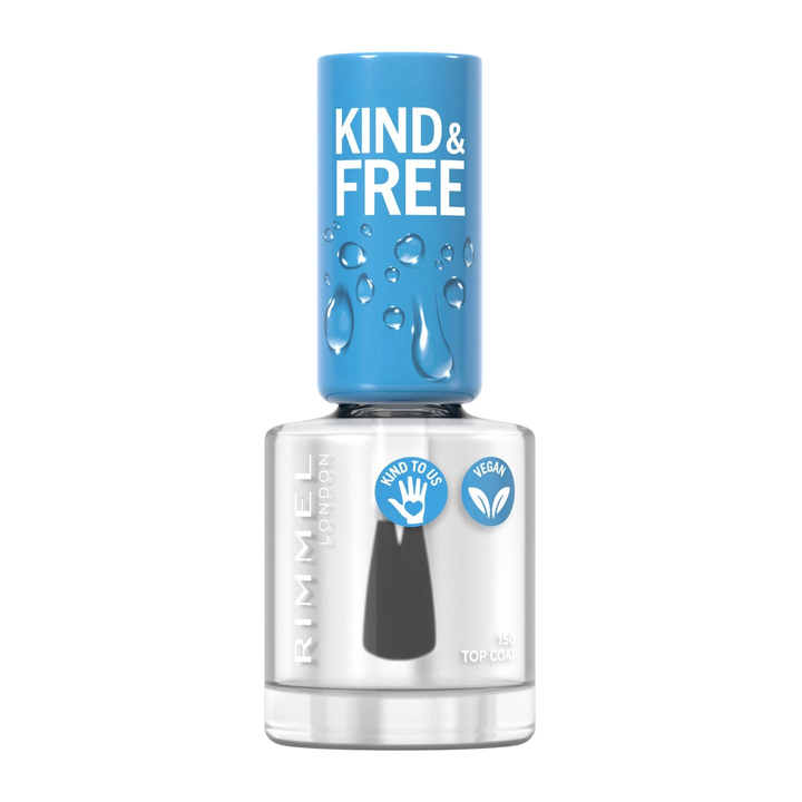 Rimmel London - Kind & Free™ Top Coat Con Formula A Base Naturale