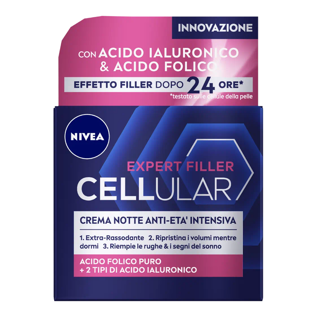 Nivea - Cellular Expert Filler Crema Notte Antietà Intensiva