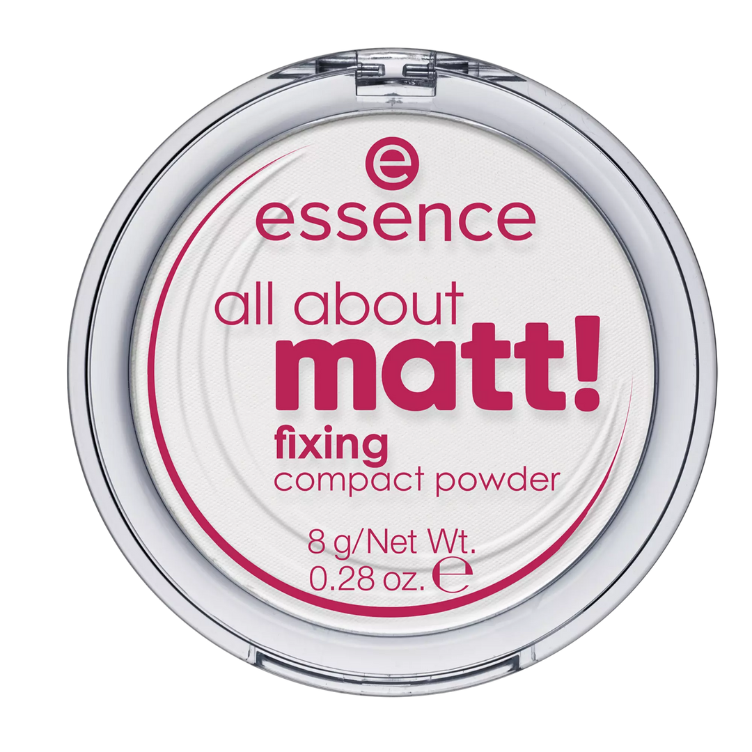 Essence - All About Matt! - Fixing Cipria Viso Effetto Opacizzante