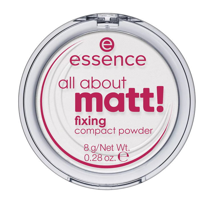 Essence - All About Matt! - Fixing Cipria Viso Effetto Opacizzante