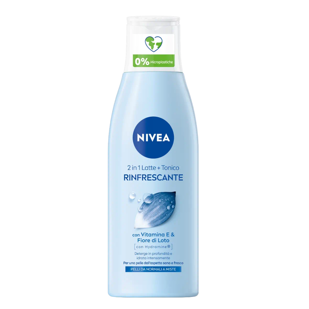 Nivea - 2 In 1 Latte + Tonico Rinfrescante