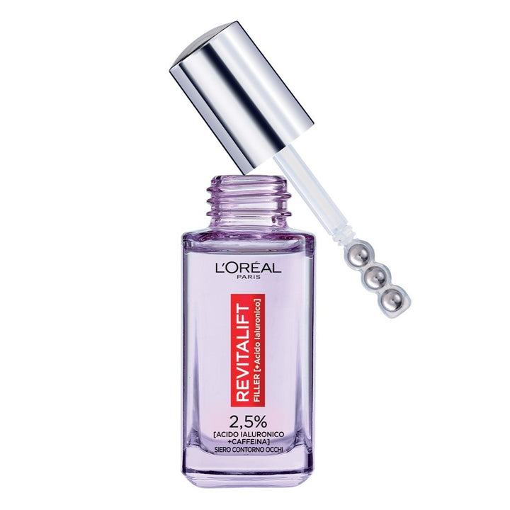 L'Oréal Paris - Revitalift - Filler Siero Contorno Occhi – 2,5% [Acido Ialuronico + Caffeina]