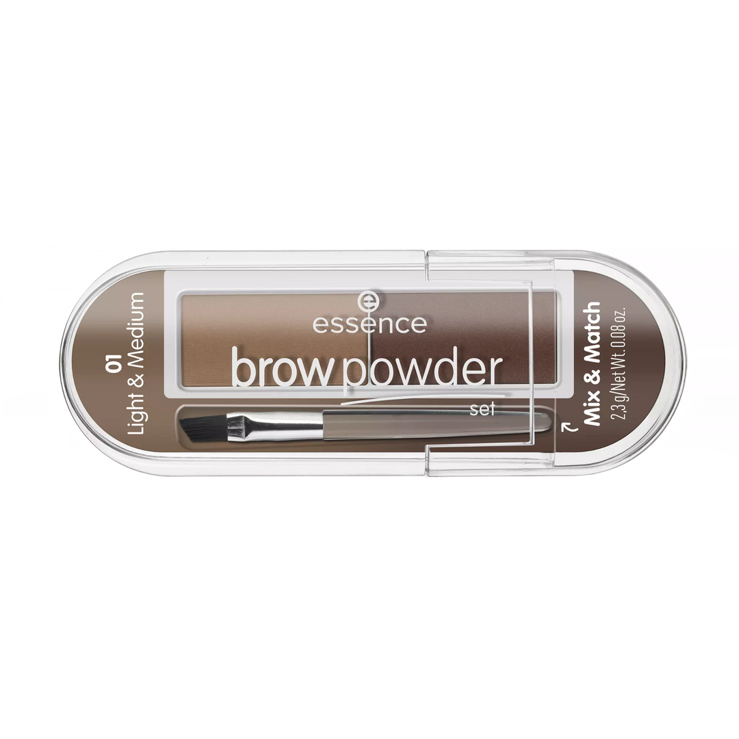Essence - Brow Powder - Set Per Sopracciglia