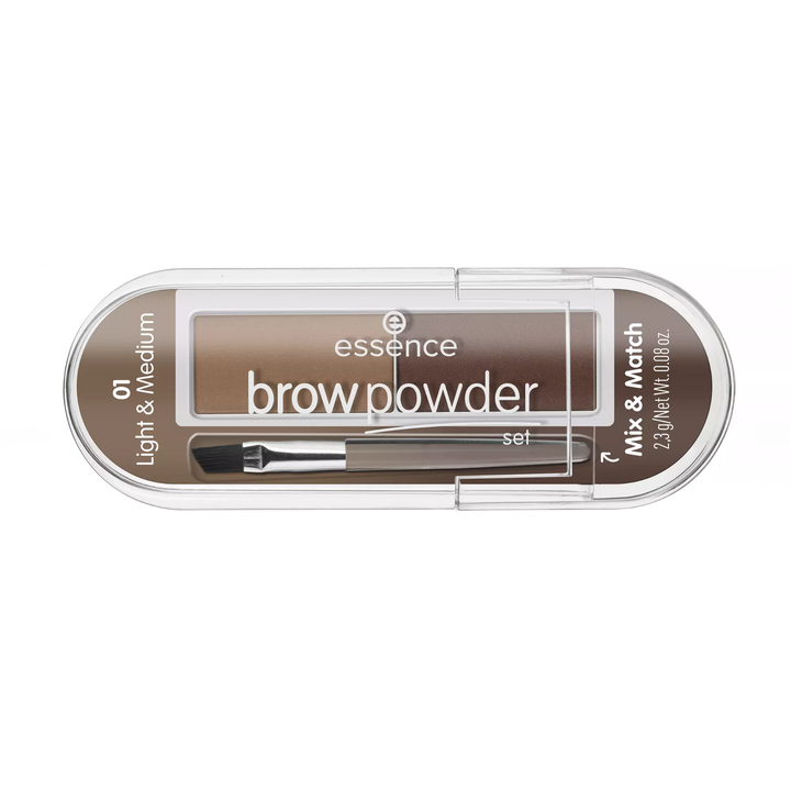 Essence - Brow Powder - Set Per Sopracciglia